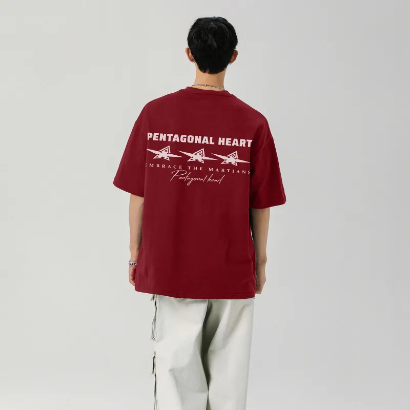 PENTAGONAL HEART T Shirt Unisex-22