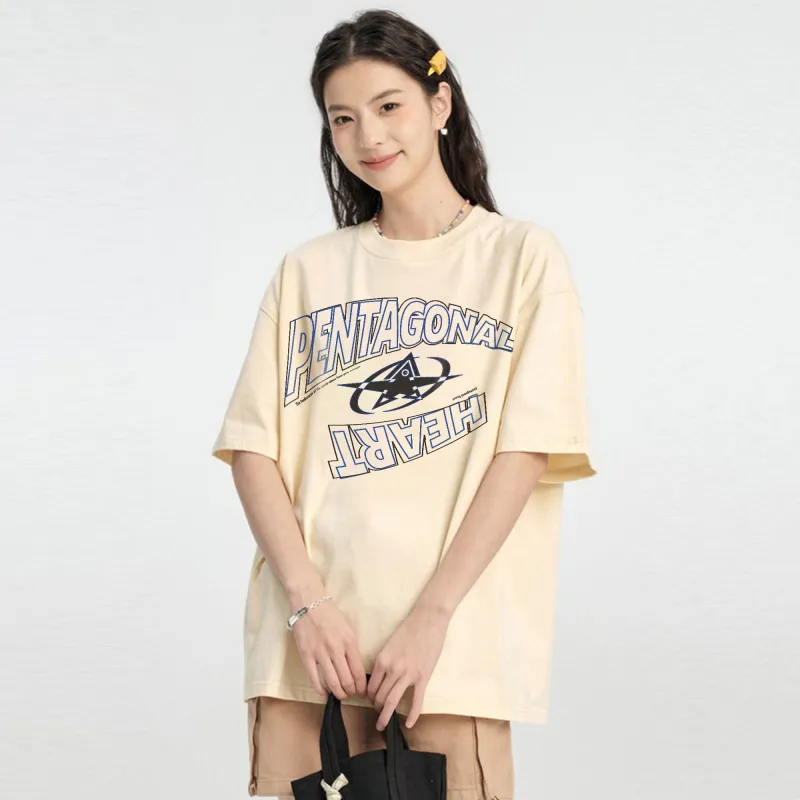 PENTAGONAL HEART T Shirt Unisex-12