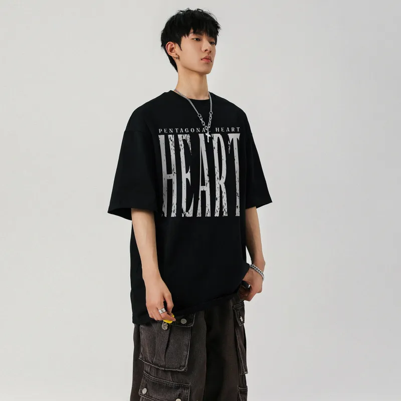 PENTAGONAL HEART T Shirt Unisex-3