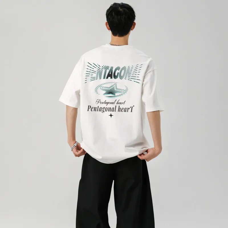 PENTAGONAL HEART T Shirt Unisex-8