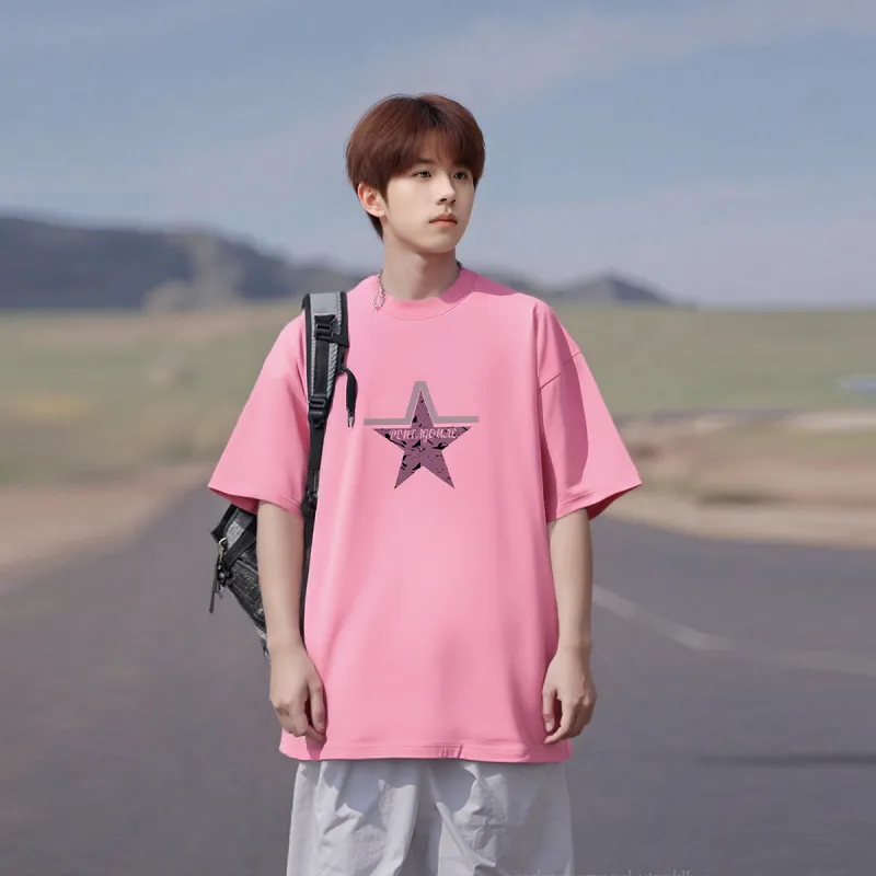 PENTAGONAL HEART Satoshi Star Series T Shirt Unisex-6