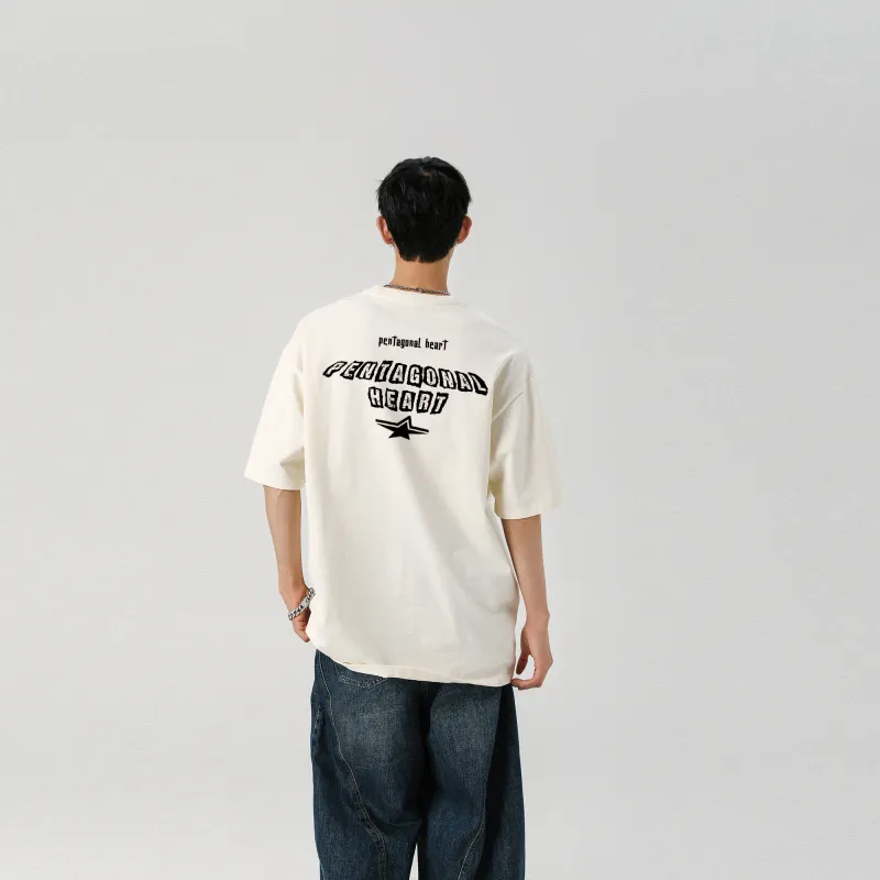PENTAGONAL HEART T Shirt Unisex-5