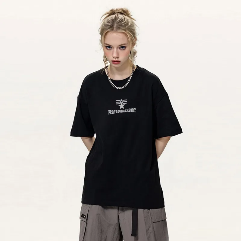 PENTAGONAL HEART T Shirt Unisex-3