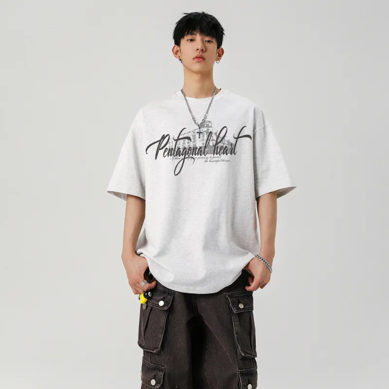 PENTAGONAL HEART T Shirt Unisex-17
