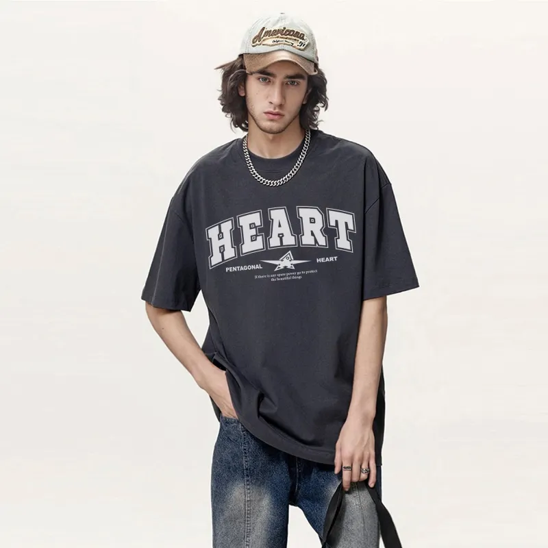 PENTAGONAL HEART T Shirt Unisex-34