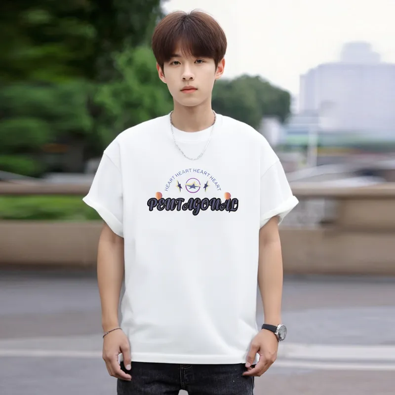 PENTAGONAL HEART Satoshi Star Series T Shirt Unisex-8