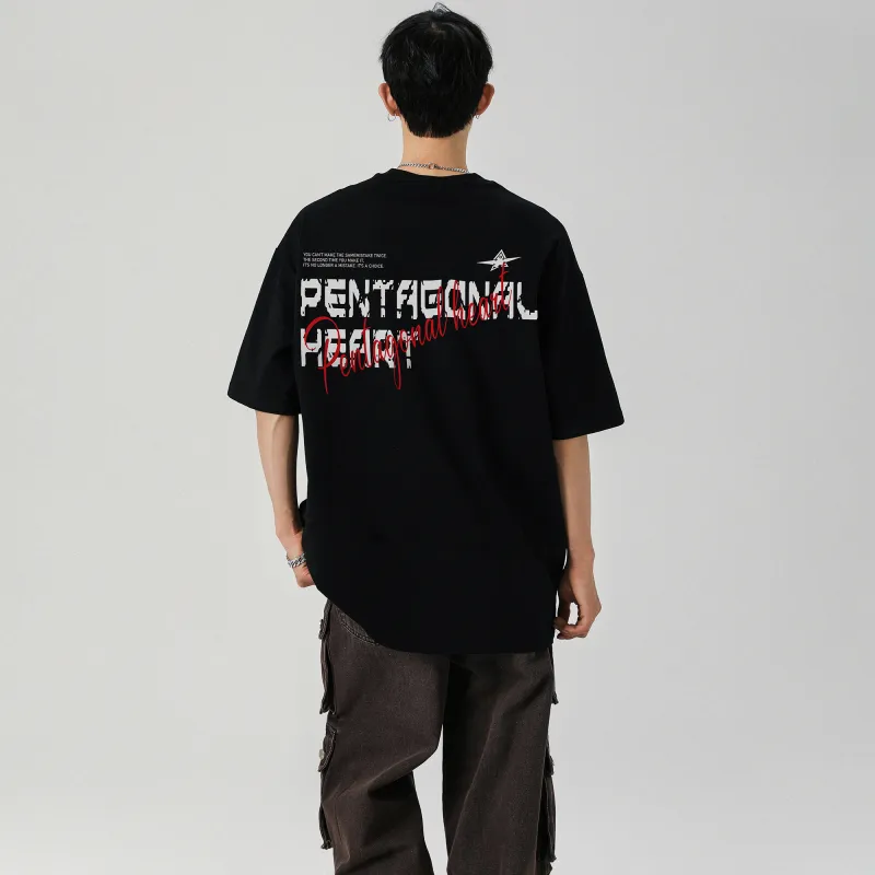 PENTAGONAL HEART T Shirt Unisex-3