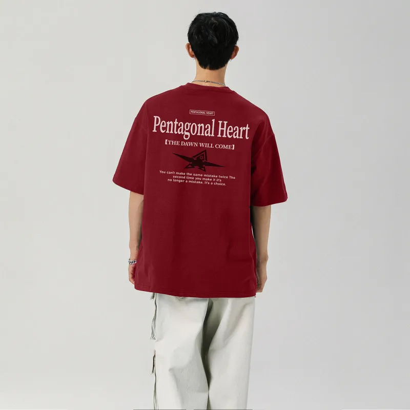 PENTAGONAL HEART T Shirt Unisex-22