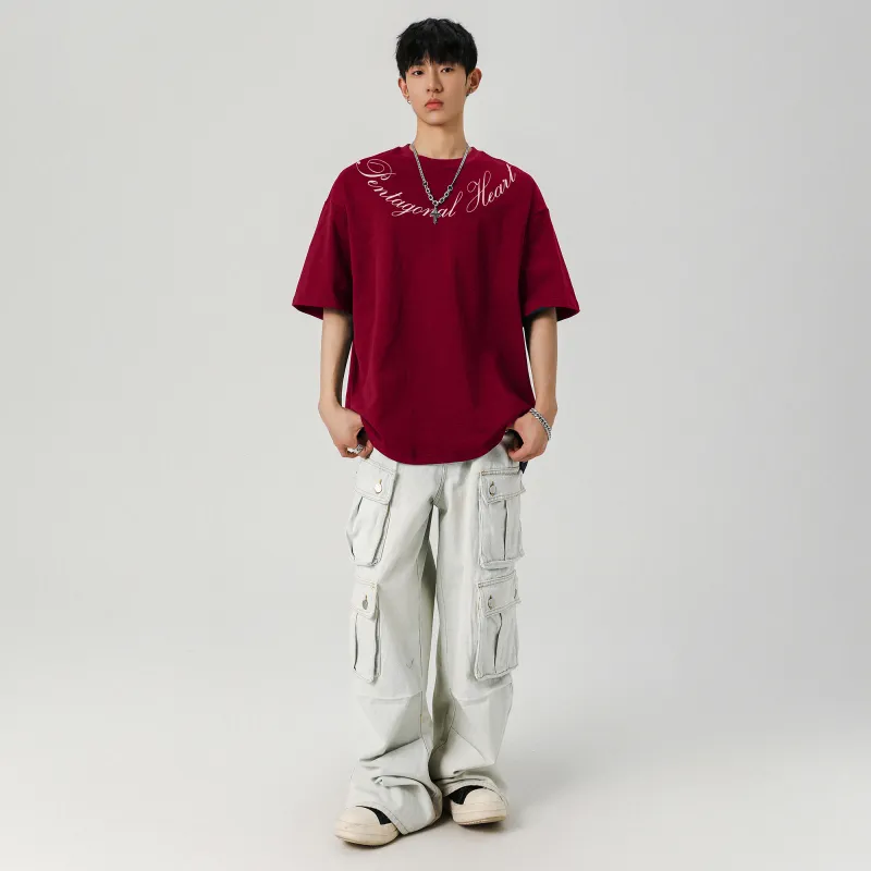 PENTAGONAL HEART T Shirt Unisex-24