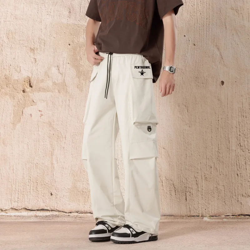PENTAGONAL HEART Casual Pants Unisex-3