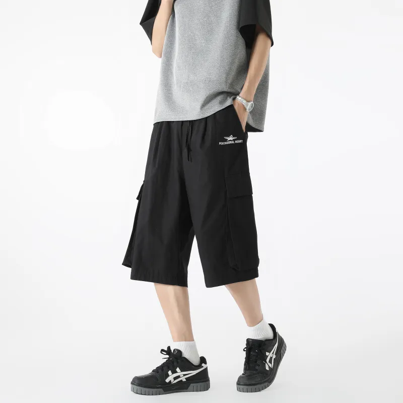 PENTAGONAL HEART Casual Shorts Unisex-3