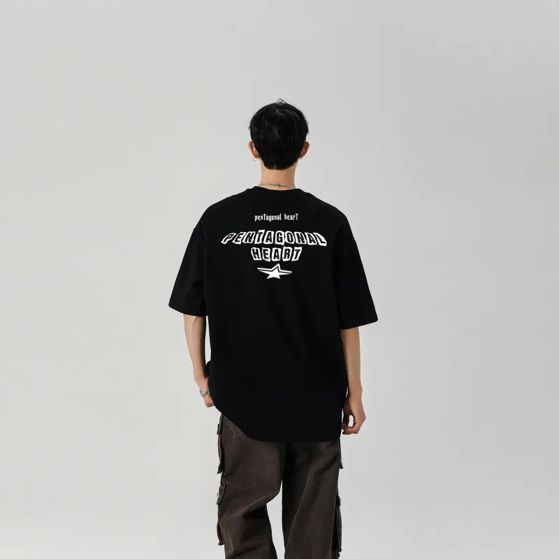 PENTAGONAL HEART T Shirt Unisex-2