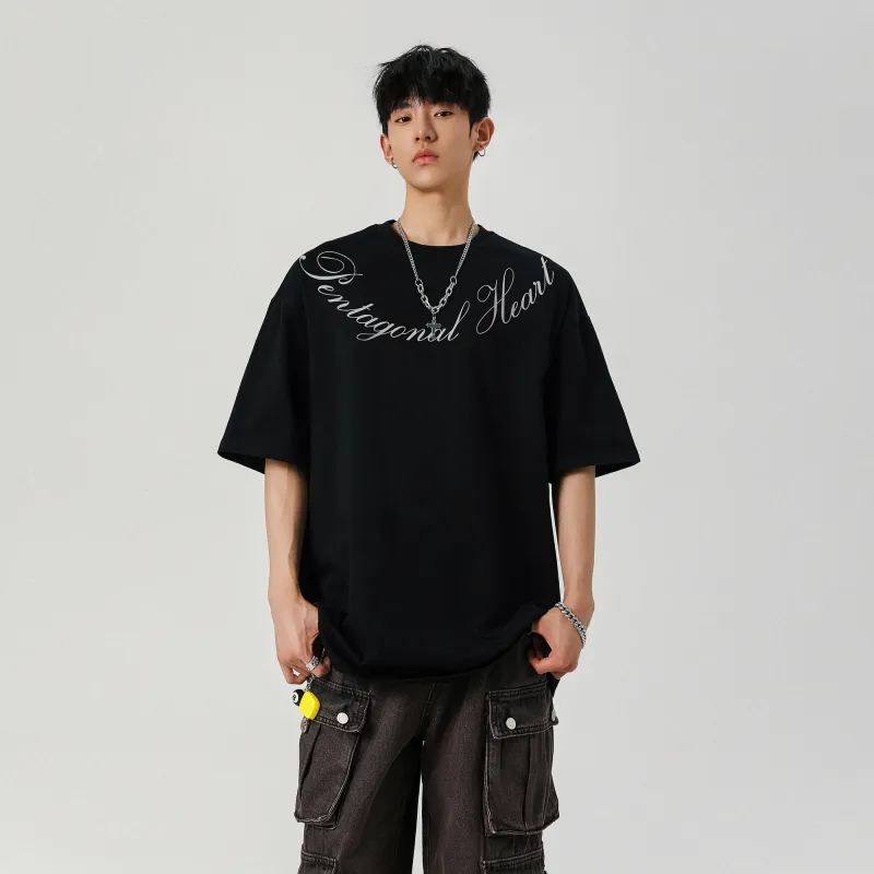 PENTAGONAL HEART T Shirt Unisex-2