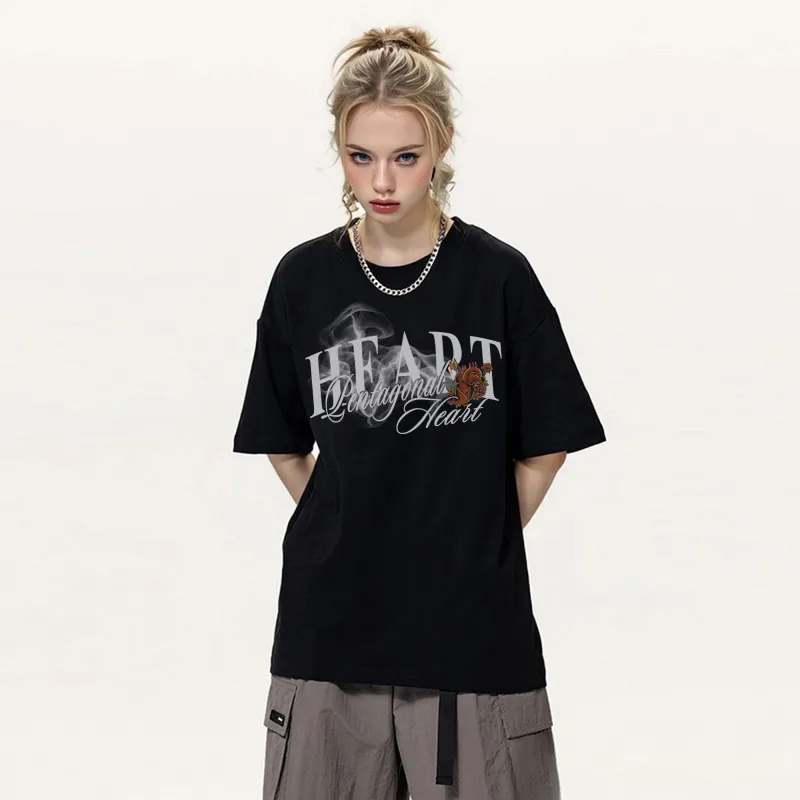 PENTAGONAL HEART T Shirt Unisex-3