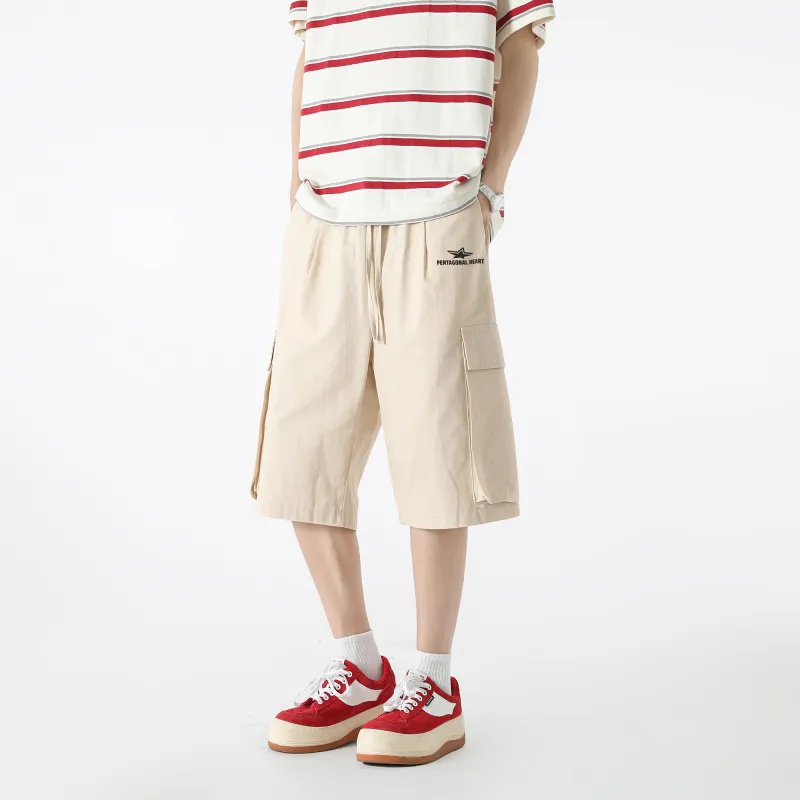 PENTAGONAL HEART Casual Shorts Unisex-7