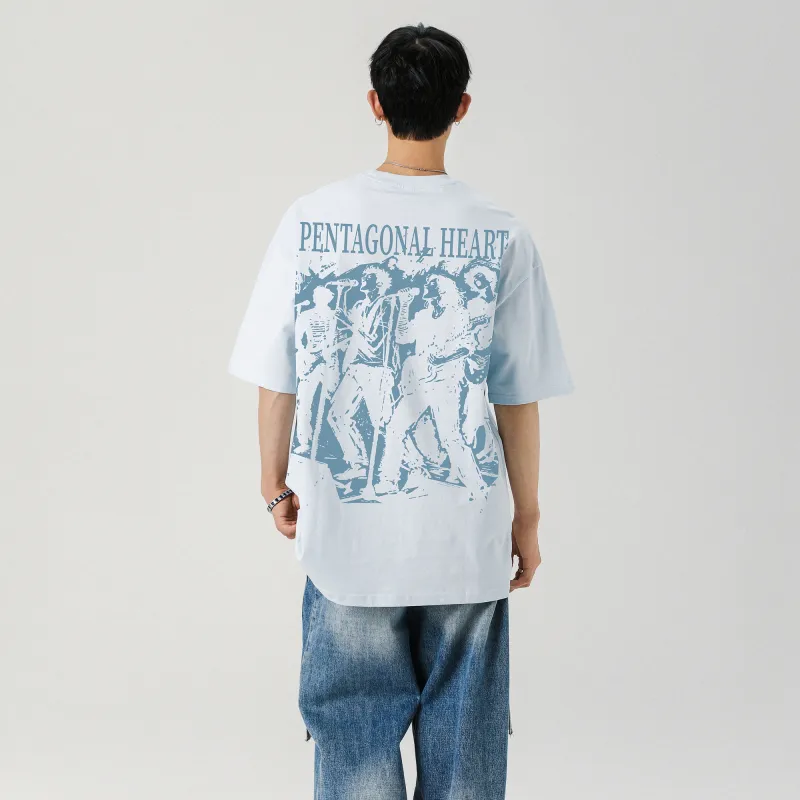 PENTAGONAL HEART T Shirt Unisex-38
