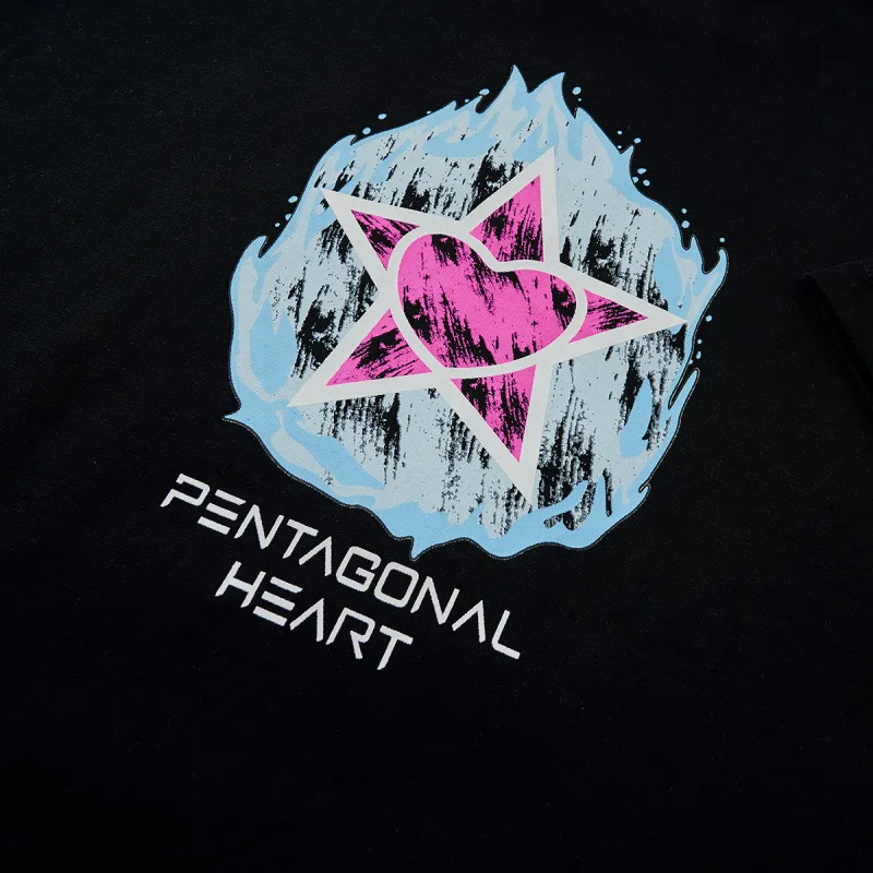 PENTAGONAL HEART T Shirt Unisex-4