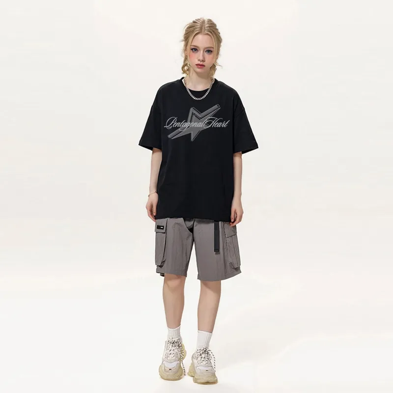 PENTAGONAL HEART T Shirt Unisex-4
