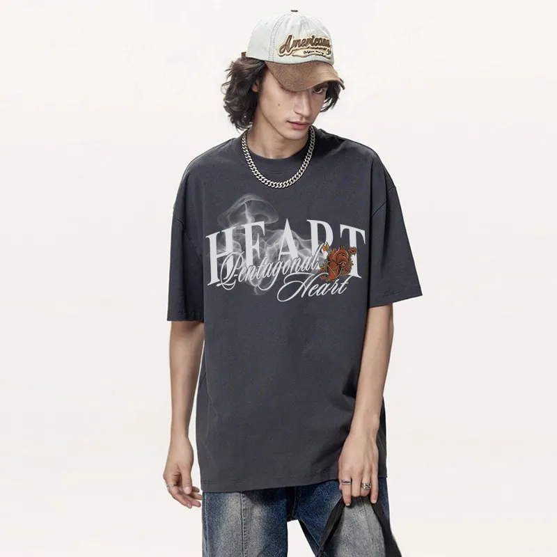 PENTAGONAL HEART T Shirt Unisex-37