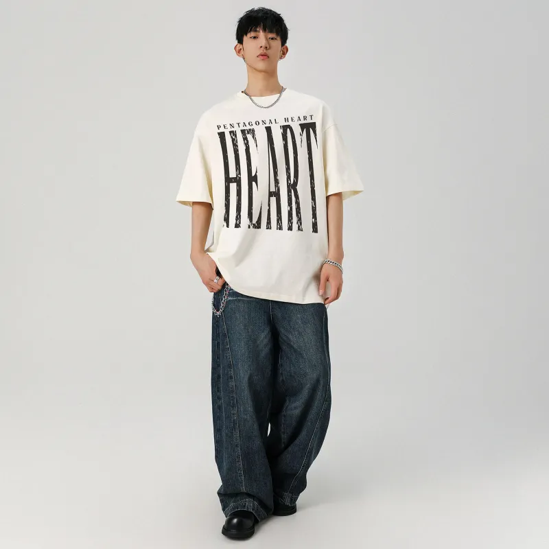 PENTAGONAL HEART T Shirt Unisex-12