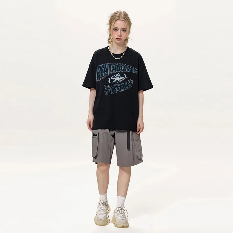 PENTAGONAL HEART T Shirt Unisex-4