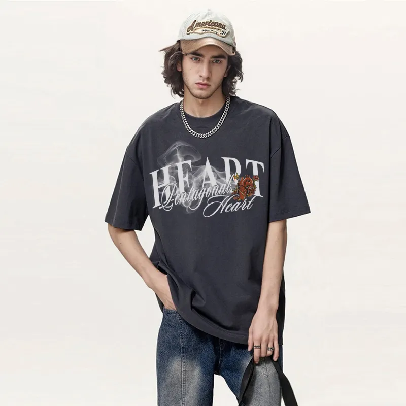 PENTAGONAL HEART T Shirt Unisex-39
