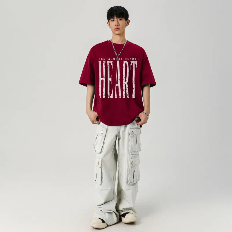 PENTAGONAL HEART T Shirt Unisex-23