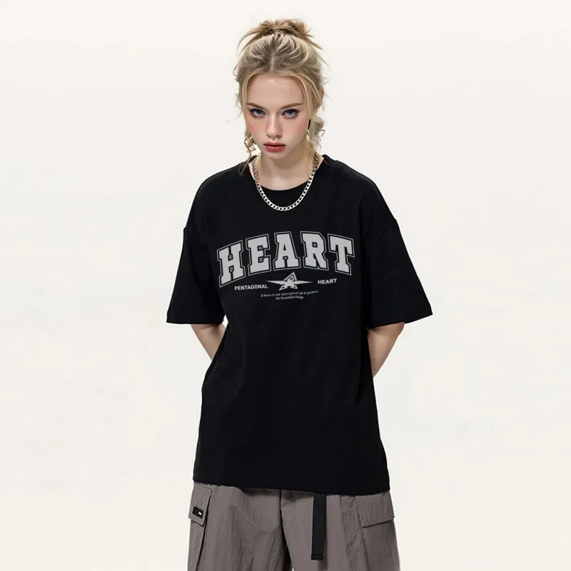 PENTAGONAL HEART T Shirt Unisex-3