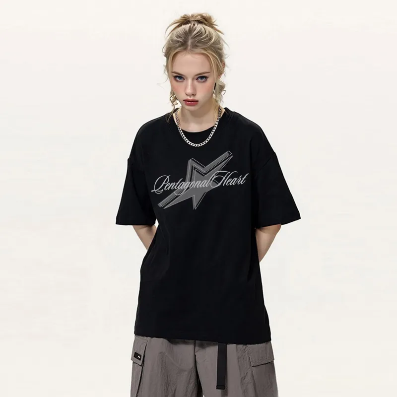 PENTAGONAL HEART T Shirt Unisex-3