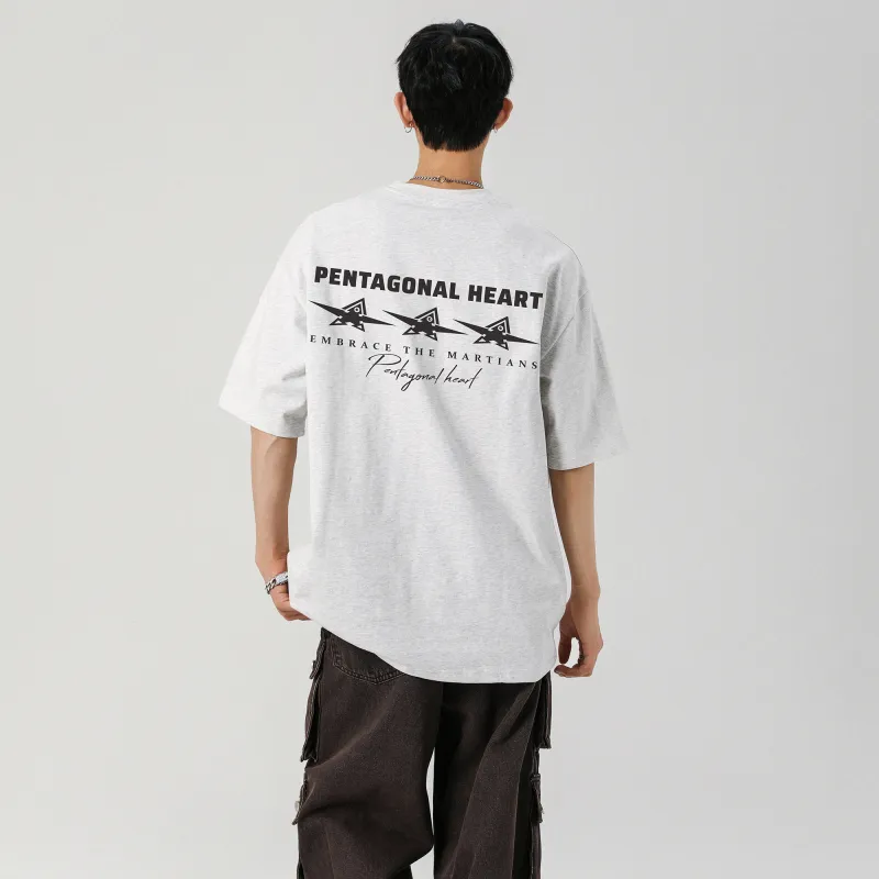 PENTAGONAL HEART T Shirt Unisex-17