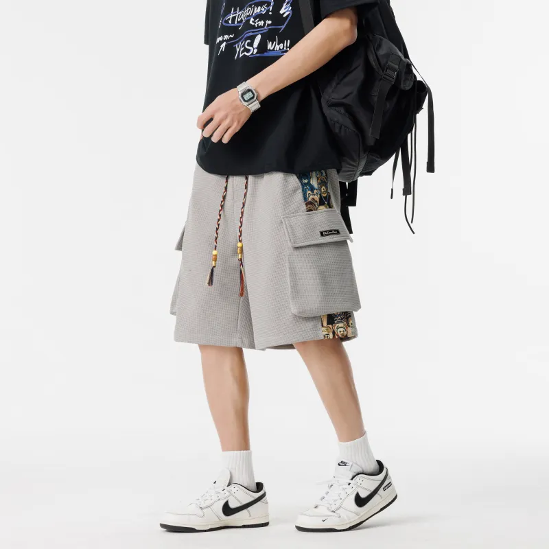 Budding Bear Casual Shorts Unisex-14