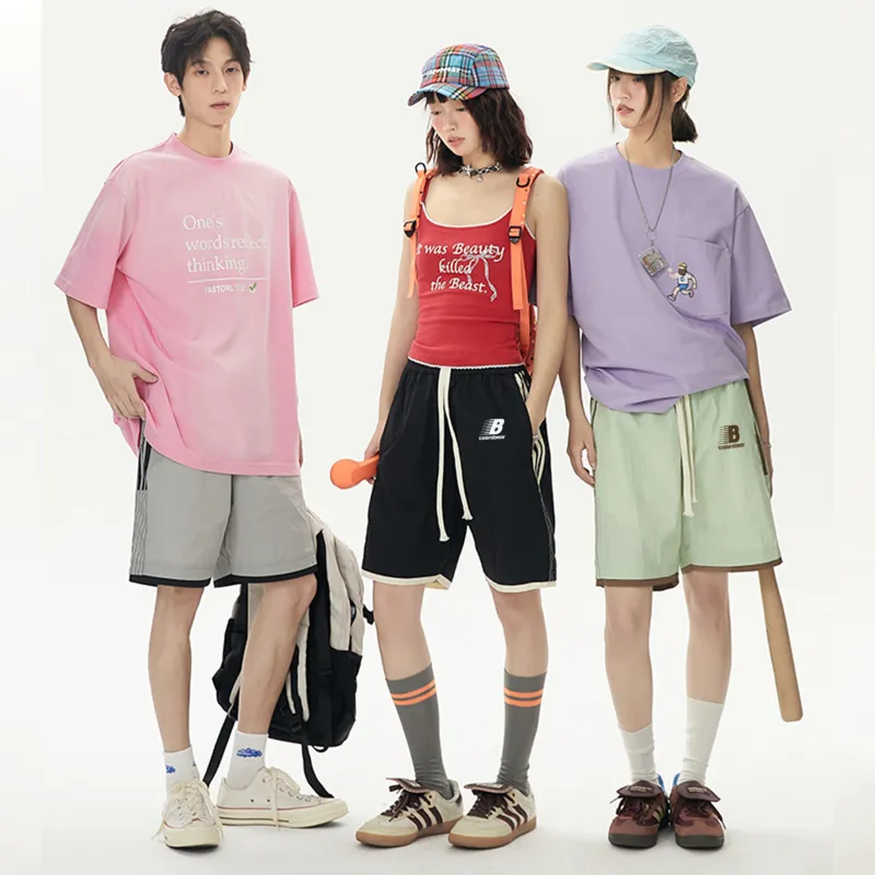 Budding Bear Casual Shorts Unisex-3