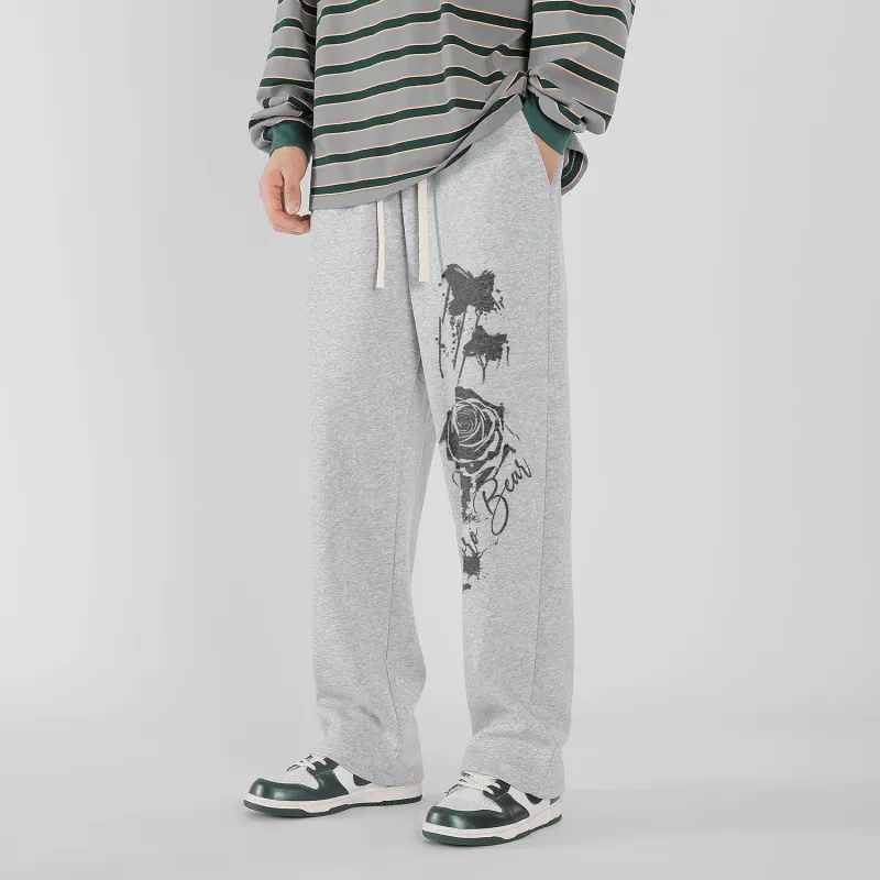 Budding Bear Casual Pants Unisex-6