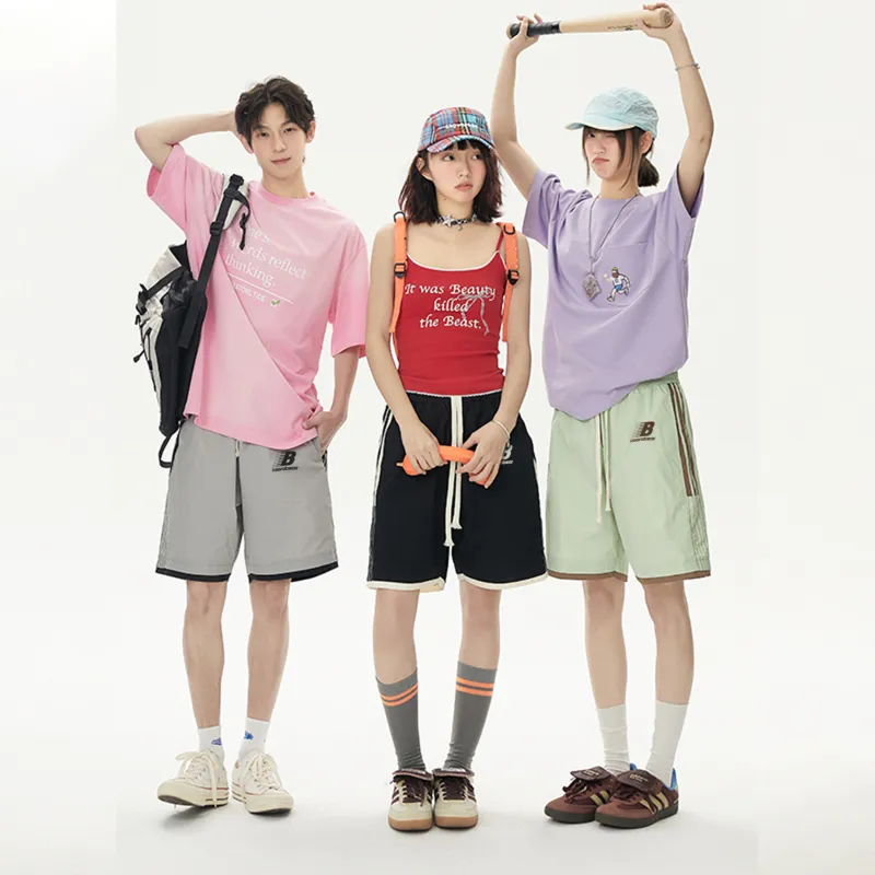 Budding Bear Casual Shorts Unisex-7