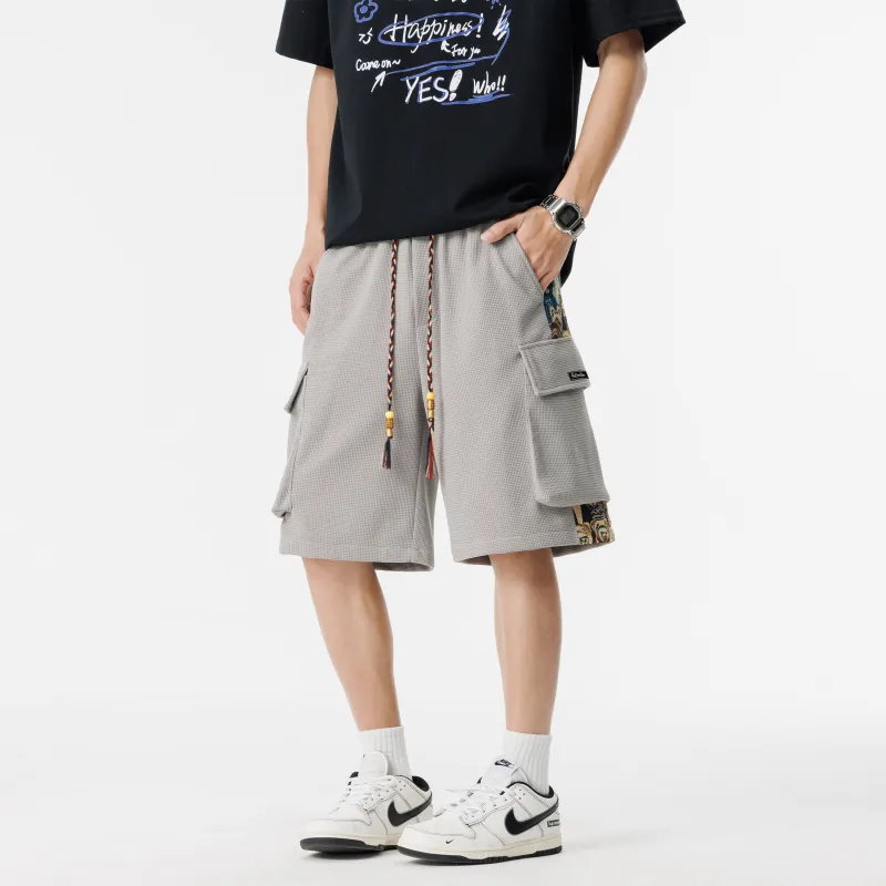 Budding Bear Casual Shorts Unisex-12
