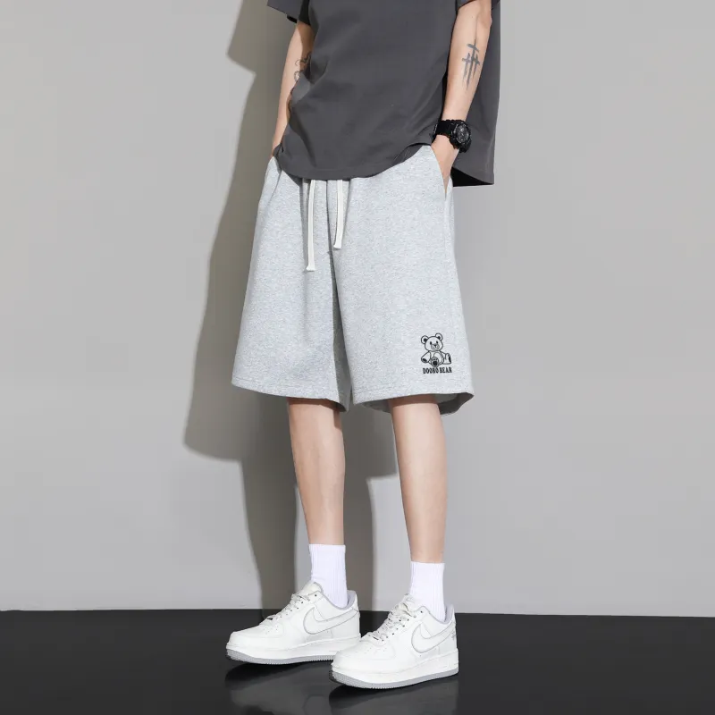 Budding Bear Casual Shorts Unisex-12