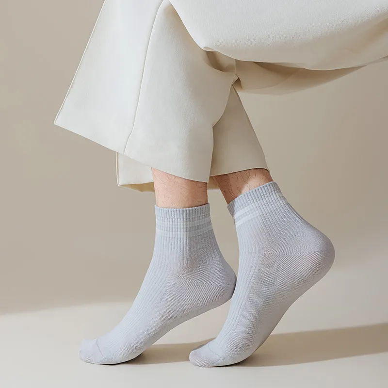 Montagut Mid Calf Socks Men's Gift Box Combination-1
