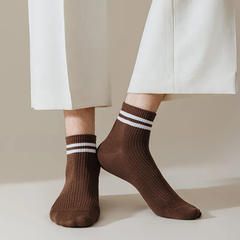 Montagut Mid Calf Socks Men's Gift Box Combination-2