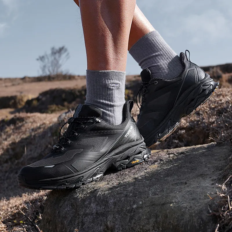 TOREAD Slip Resistant Waterproof Low Top Hiking Shoes Men's-20