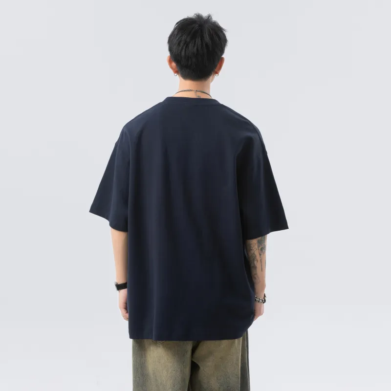 PVPVPV T Shirts Unisex Navy Blue-1