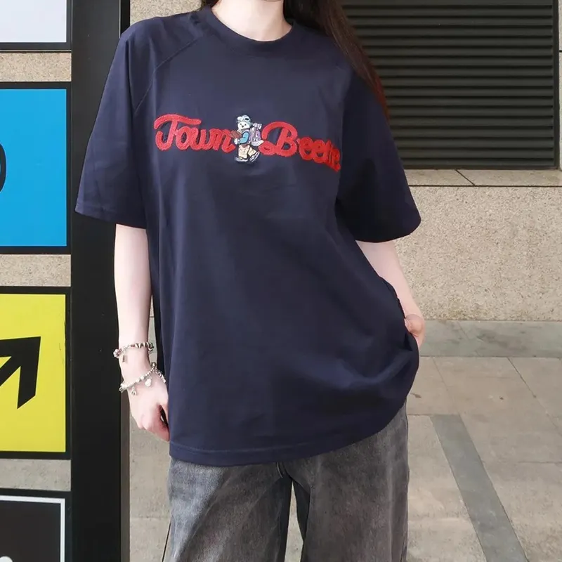 PVPVPV T Shirts Unisex Navy Blue-3