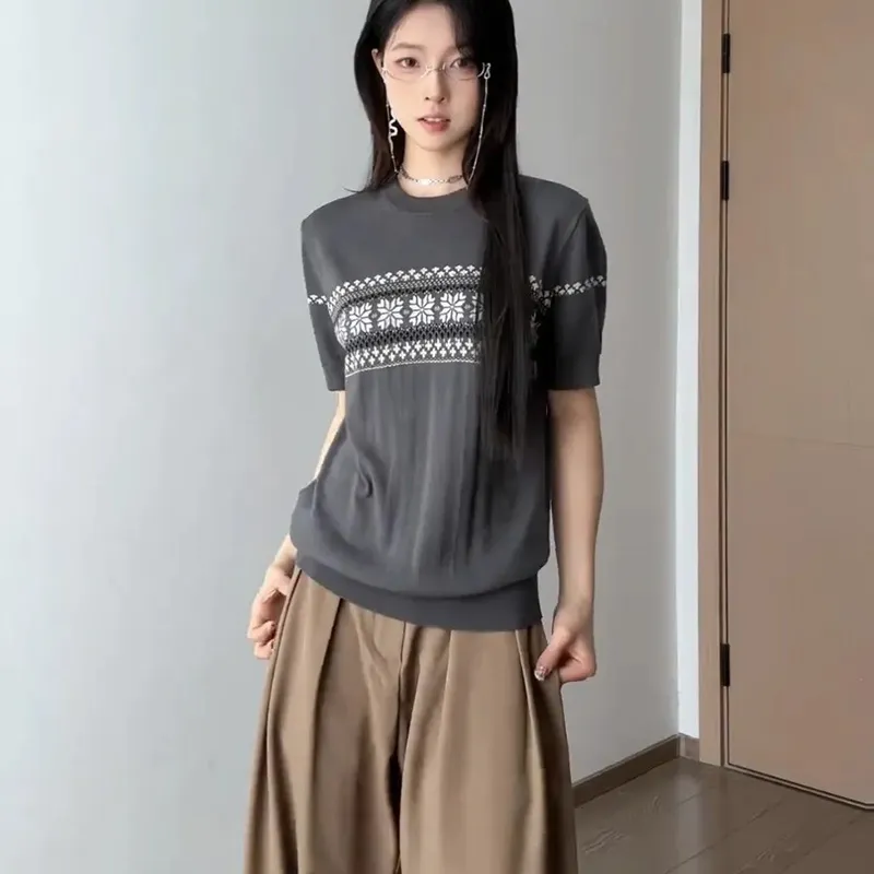 PVPVPV T Shirts Unisex Gray-3