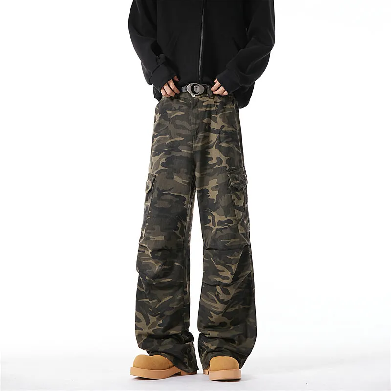 PVPVPV Cargo Pants Unisex Army Green-4