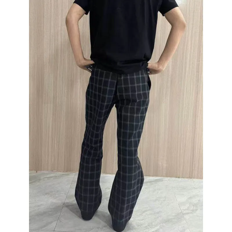 PVPVPV Casual Pants Unisex Dark Blue-1