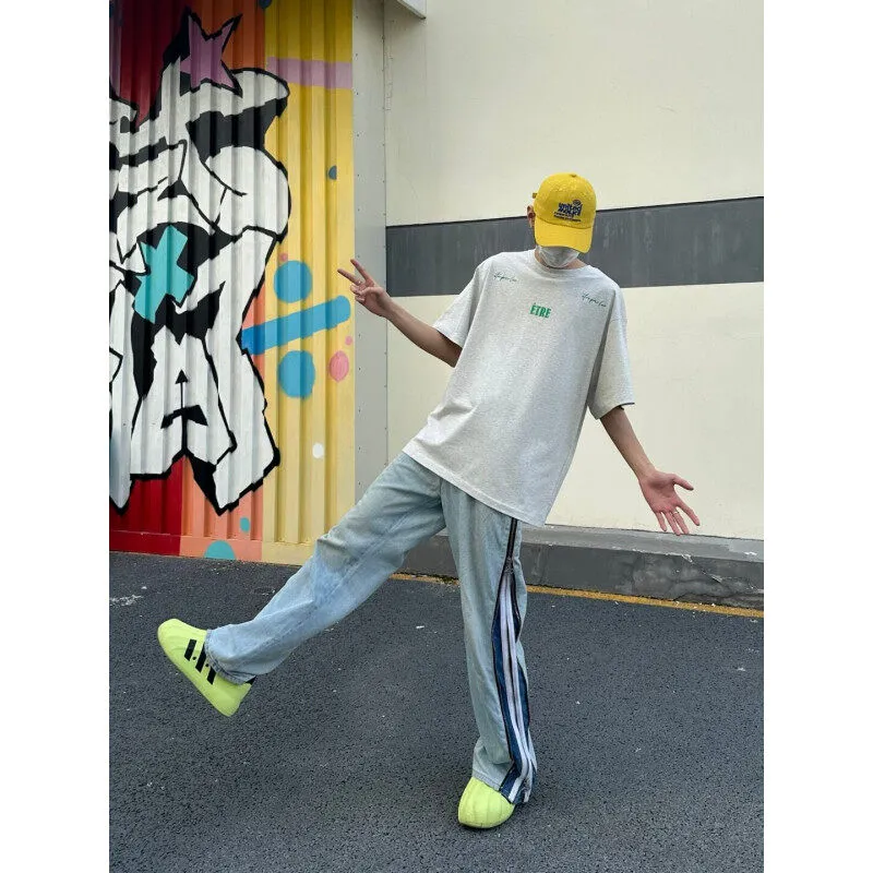 PVPVPV T Shirts Unisex White Gray-3