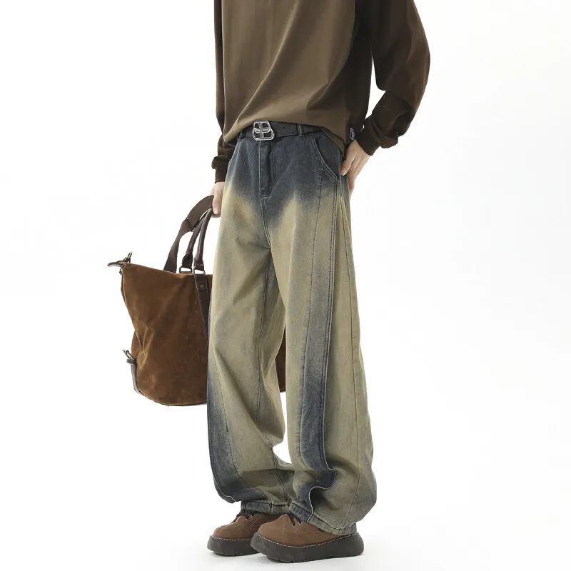 PVPVPV Jeans Unisex Yellow Mud-2