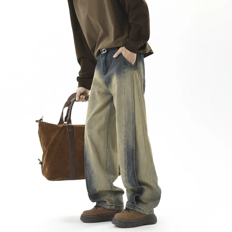 PVPVPV Jeans Unisex Yellow Mud-3