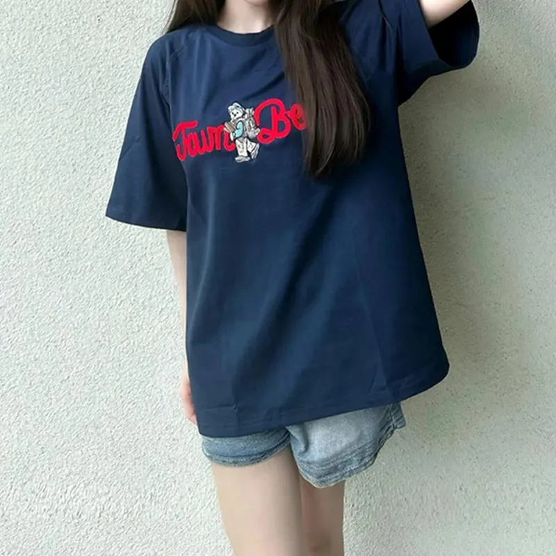PVPVPV T Shirts Unisex Navy Blue-2