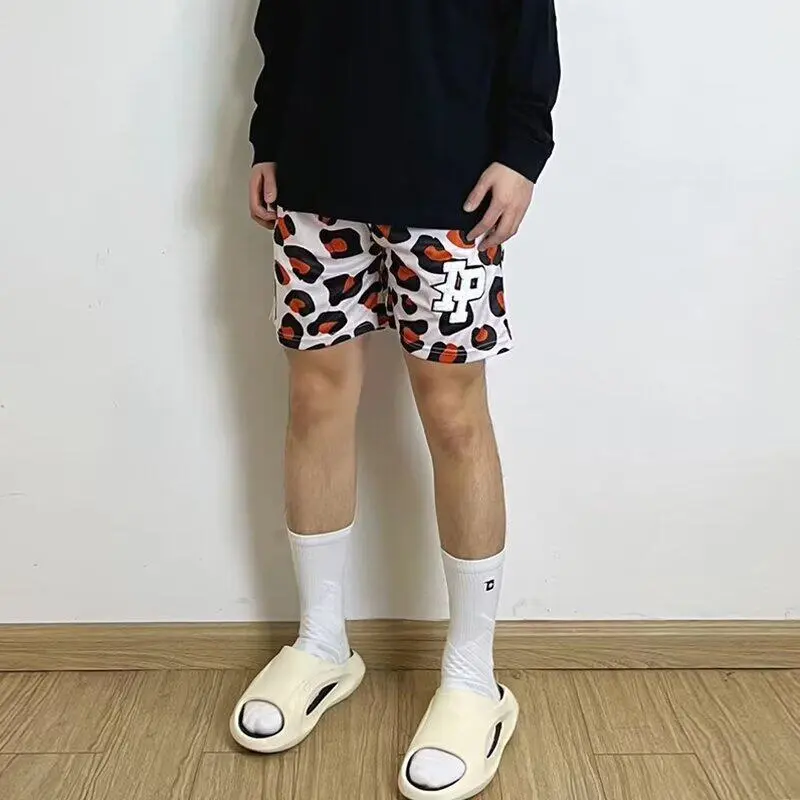PVPVPV Casual Shorts Unisex White-1