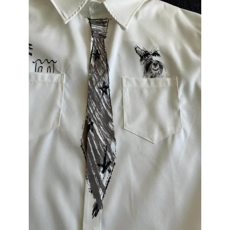 PVPVPV Shirts Unisex White-2